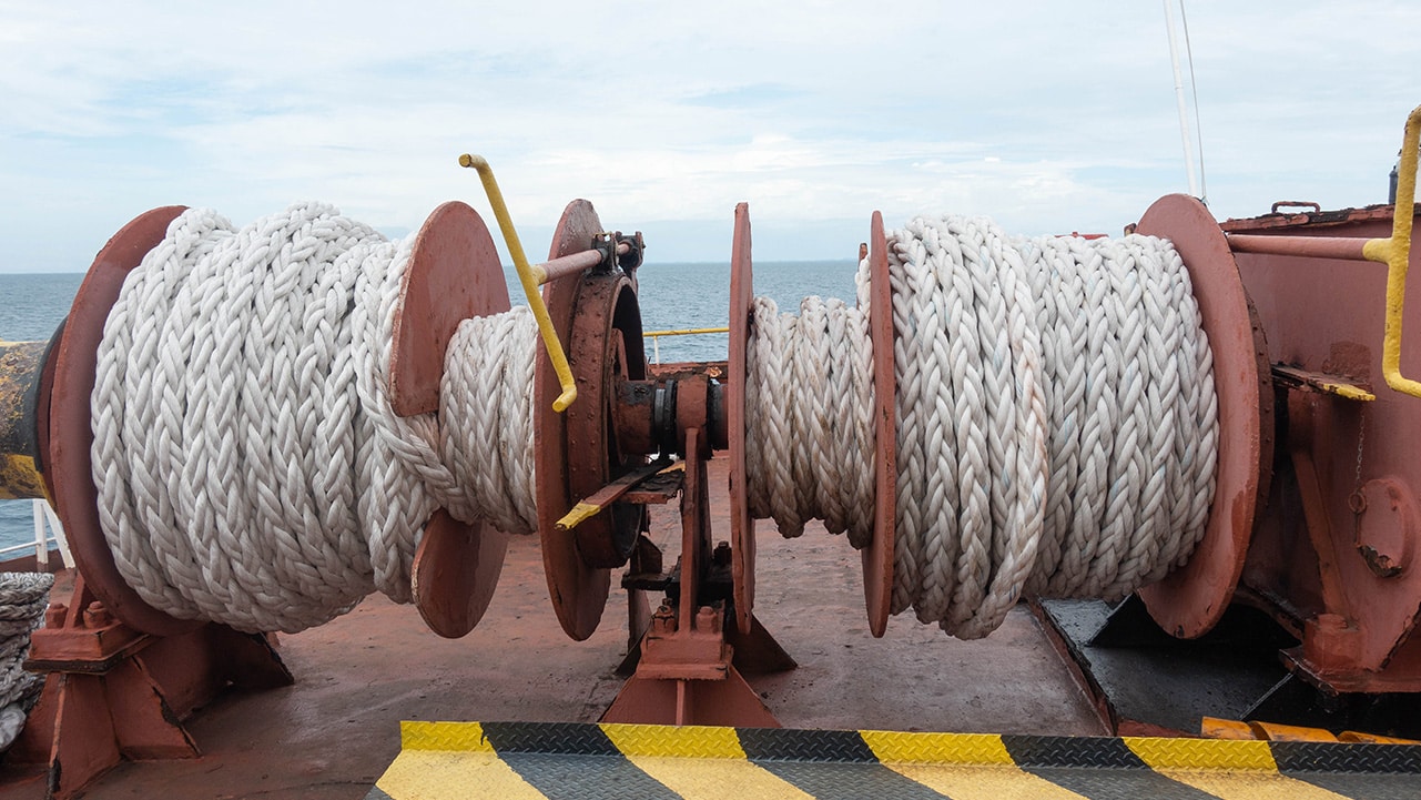 1237 Mooring winch brake render testing - SQLearn e-shop
