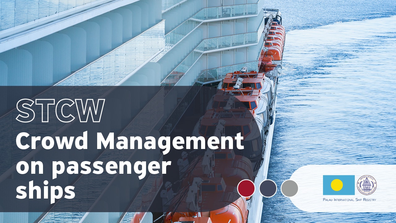 STCW Crowd management on passenger ships, A-V/2-1 - SQLearn e-shop